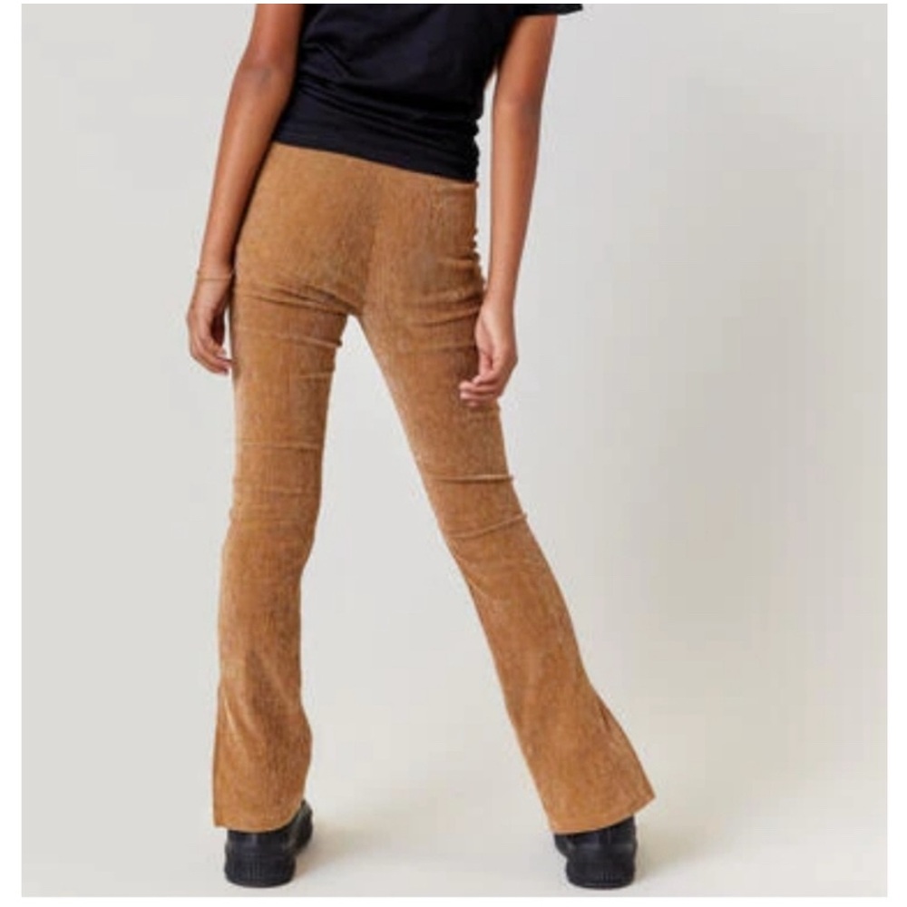Francesca’s Al Ya Corduroy split hem pants